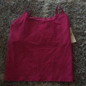 Valerie Stevens Pink tank top (MEDIUM)